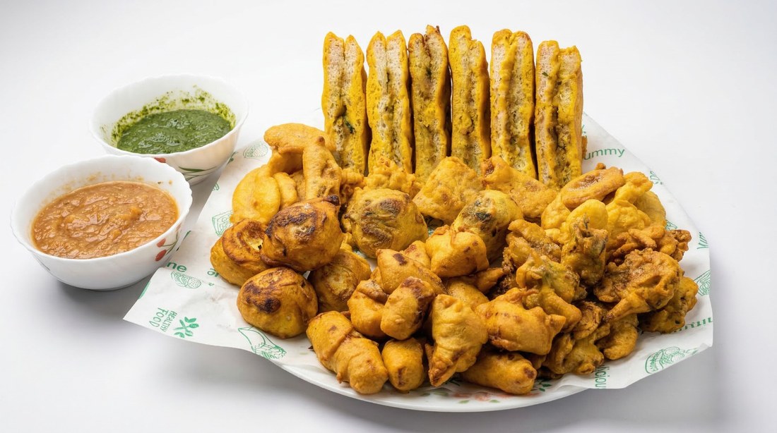 Pakoda platter