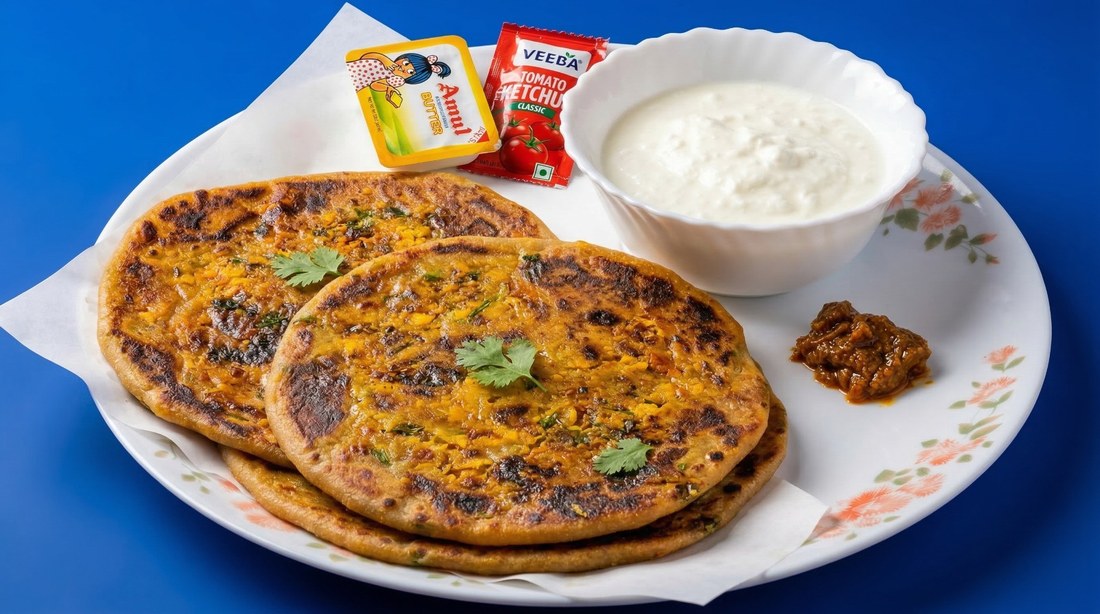 Paneer paratha